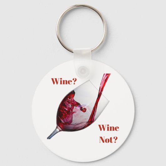 Porte-clés Le Porte - clé de Lover - Vin ? Pas de vin ? (Recto)