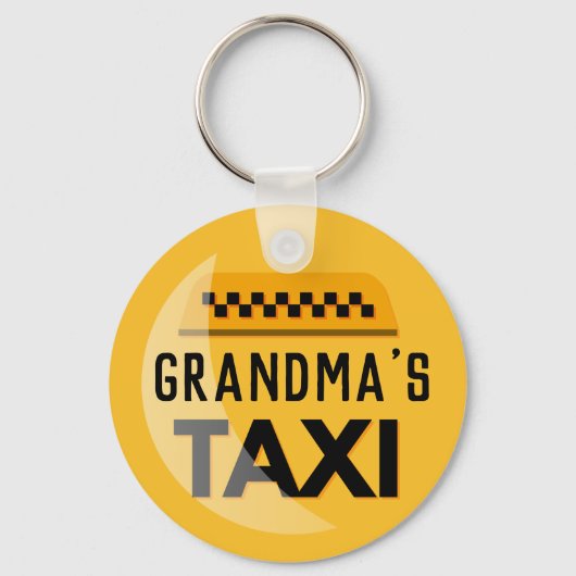 Porte-clés Le Porte - clé de taxi de grand-mère (Recto)