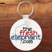 Porte-clés Le Porte - clé d'éléphant frais (Recto)