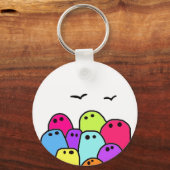 Porte-clés le porte - clé des bloubs (Recto)