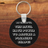 PORTE-CLÉS LE PORTE - CLÉ DES DIABLES (Recto)