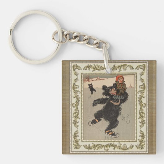 Porte-clés Le Porte - clé des trois ours (Devant)