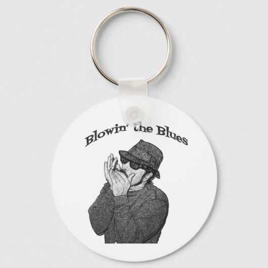 Porte-clés Le Porte - clé du blues souffle (Recto)