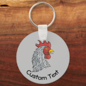 Porte-clés Le Porte - clé en chef de Grey Rooster (Recto)