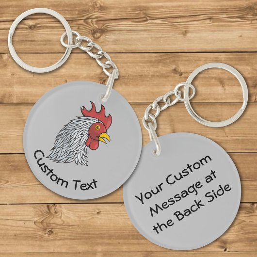 Porte-clés Le Porte - clé en chef de Grey Rooster