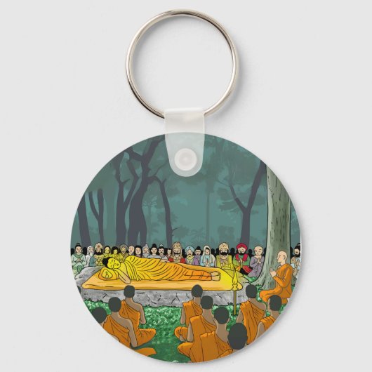Porte-clés Le Porte - clé final de Bouddha Nirvana (Recto)
