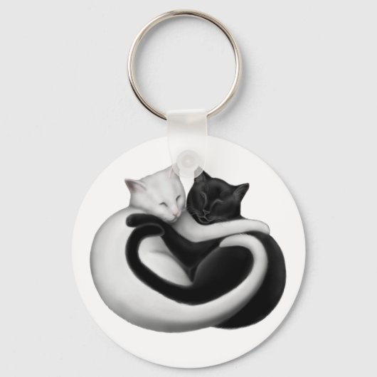 Porte-clés Le Porte - clé Love Cats (Recto)