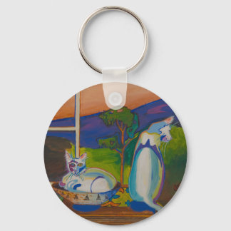 Porte-clés Le Porte - clé Twevils-Pinky&Bleu