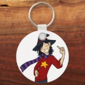 Porte-clés Le Porte - clé Wizard Dwayne (Recto)