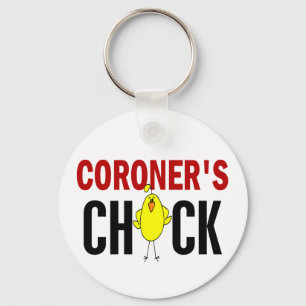 Porte-clés Le poulain du coroner