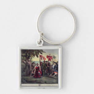 Porte-clés Le premier atterrissage de Columbus