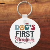 Porte-clés Le premier Noël du chien (Recto)