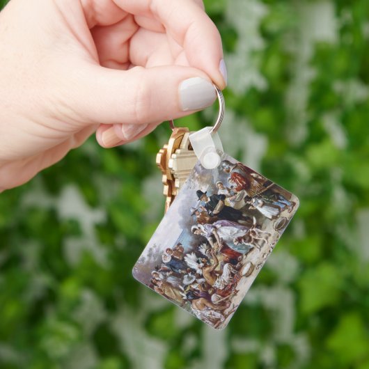 Porte-clés Le premier Thanksgiving de Jean Ferris c. 1912 (main)