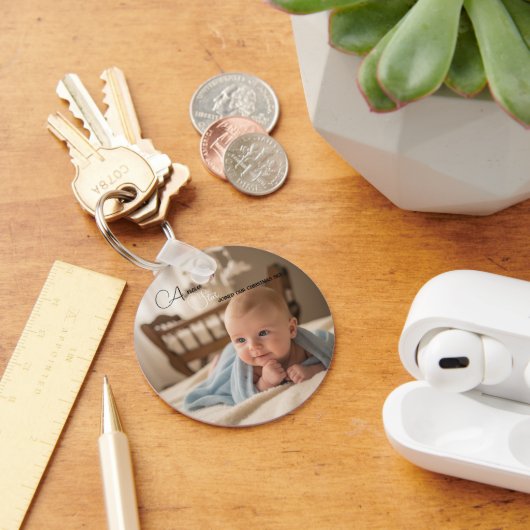 Porte-clés Le premier vœu de Noël de bébé (Bureau)