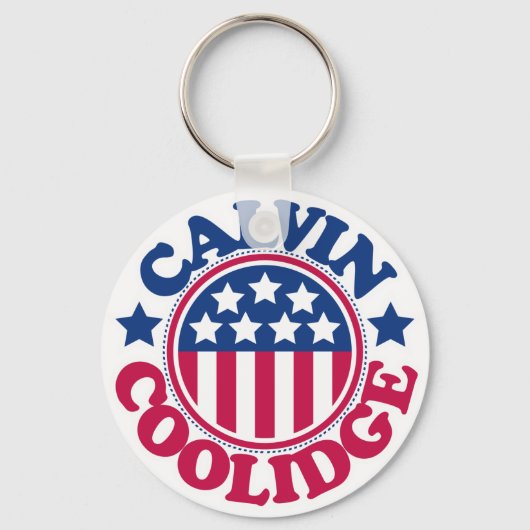 Porte-clés Le président américain Calvin Coolidge (Recto)