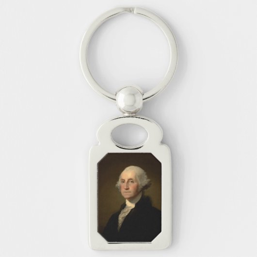 Porte-clés Le président américain George Washington, Stuart (Devant)