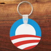 Porte-clés le président barack obama, logo usa élections 2012 (Recto)