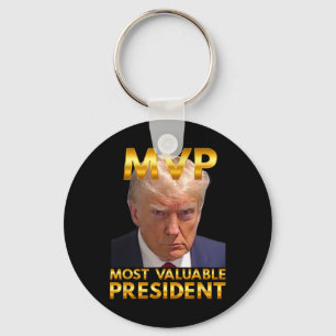 Porte-clés Le Président Le Plus Précieux Du Mvp Donald Trump 