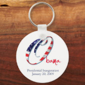 Porte-clés Le président Obama-Inauguration (Recto)