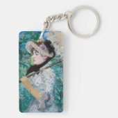 Porte-clés Le Printemps Édouard Manet Peinture impressionnist (Dos)