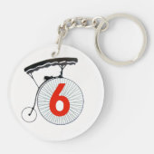 Porte-clés Le prisonnier numéro six (Dos)