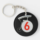 Porte-clés Le prisonnier numéro six (Devant)