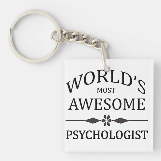 Porte-clés Le psychologue le plus impressionnant du monde (Devant)