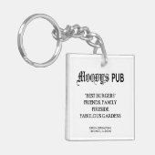 PORTE-CLÉS LE PUB MOODY'S, CHICAGO, IL (Devant gauche)