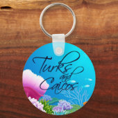 Porte-clés Le récif de Turks et Caicos (Recto)