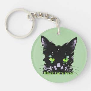 Porte-clés Le Regard du Chat Noir