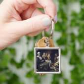 Porte-clés Le repas de famille (main)