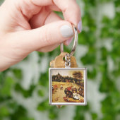 Porte-clés Le repas de la moissonneuse (main)