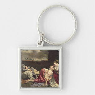 Porte-clés Le repos sur le vol en l'Egypte, 1628