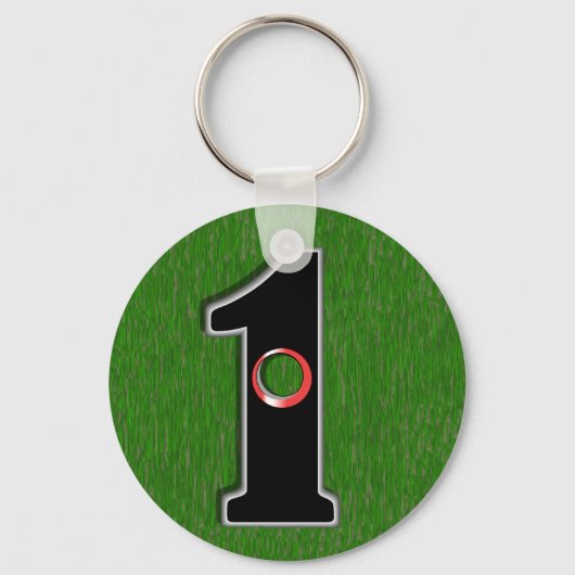 Porte-clés Le rêve de Golfer - Trou en un ! (Recto)