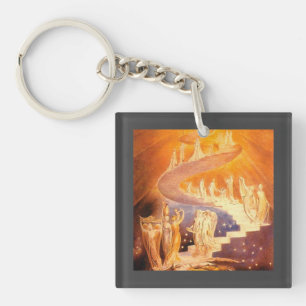 Porte-clés Le rêve de Jacob par William Blake 
