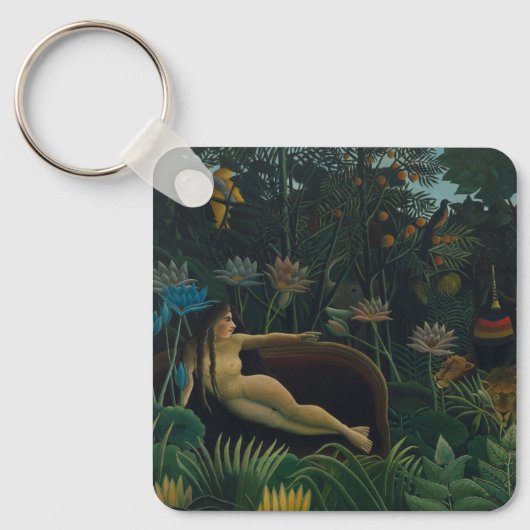 Porte-clés Le Rêve (Le Rêve Exotique) de Henri Rousseau (Recto)