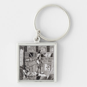 Porte-clés Le Richardson compliqué, 1724