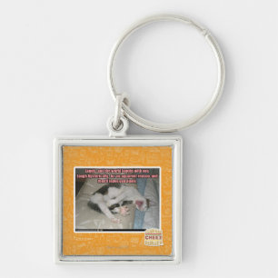 Porte-clés Le rire et le monde rit avec vous