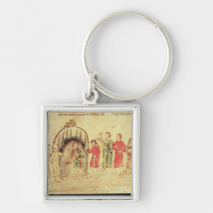 Porte-clés Le Roi Arthur et sa cour, du romain