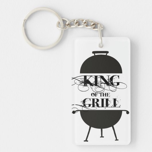 Porte-clés Le Roi Du Grill (Devant)