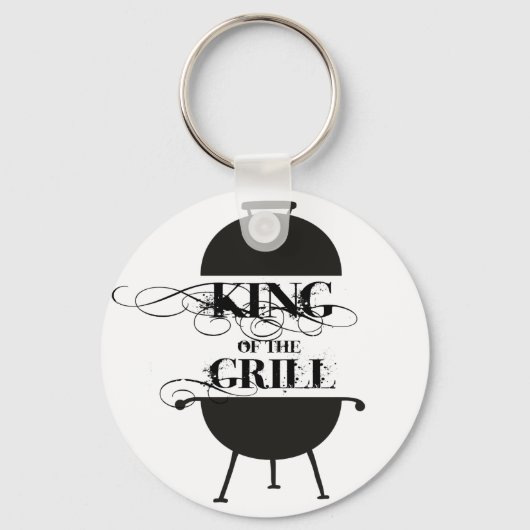 Porte-clés Le Roi Du Grill (Recto)