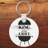 Porte-clés Le Roi Du Grill (Recto)