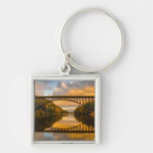 Porte-clés Le Roi français Bridge dans l'automne