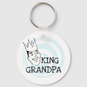 Porte-clés Le Roi Grandpa T-shirts et cadeaux