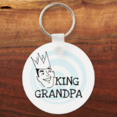 Porte-clés Le Roi Grandpa T-shirts et cadeaux (Recto)