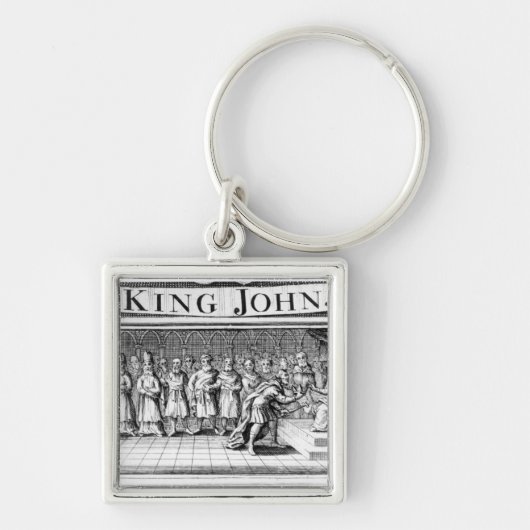 Porte-clés Le Roi John rend sa couronne (Devant)