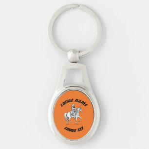 Porte-clés Le roi William d'Orange sur mesure Orange Order