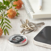 Porte-clés Le rouge pointille Marilyn (Côté)