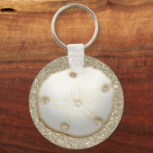 Porte-clés Le sable contre l'or (Recto)