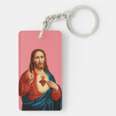 Porte-clés Le Sacré-Cœur de Jésus (Dos)